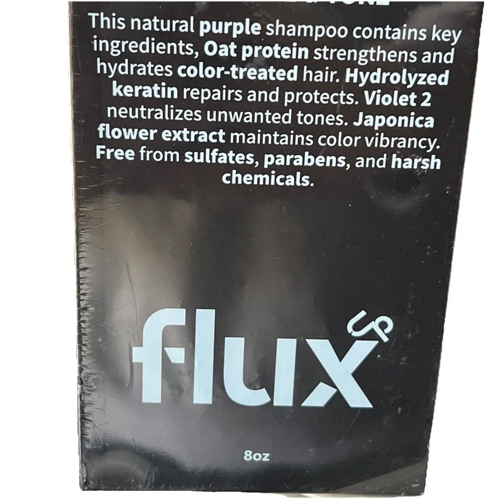 Flux Up Purple Shampoo Color Series Neutralize And Tone‎ 8 Oz USA Made New